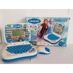 Oyuncak Eğitici Laptop Bilgisayar Türkçe-Ingilizce 100 Fonksiyonlu