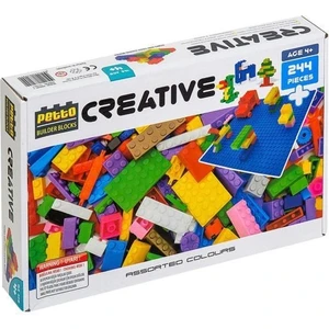 PBB244-1 Petto Buılder Blocks 244 Parça Tabanlı LEGO Seti