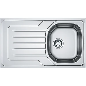 Oll 611 Sol Damlalıklı Dekorlu Tezgahüstü Inox Eviye