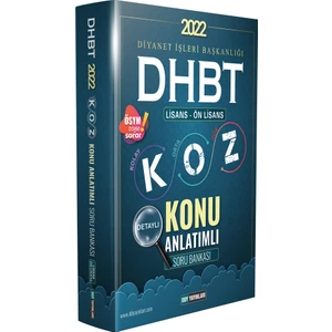 Ddy Yayınları DHBT Koz Lisans Önlisans Konu Anlatımlı Soru Bankası