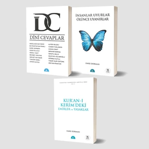 İstanbul Yayınevi Dini Cevaplar - Insanlar Uyurlar Ölünce Uyanırlar -  Kur’an-I Kerim’deki Emirler ve Yasaklar 3 Kitap Set - Emre Dorman