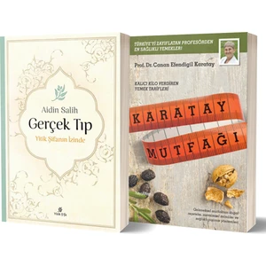 Gerçek Tıp - Karatay Mutfağı Kalıcı Kilo Verdiren Yemek Tarifleri 2 Kitap Set - Aidin Salih