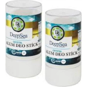 DeepSea Doğal Tuz Roll On 120 gr (Crystal Alum Deo Stick) 2 Adet