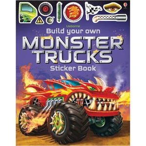 Build Your Own Monster Trucks Sticker Book  - George Eliot