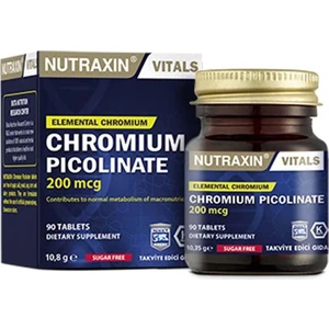 Nutraxın Chromıum Pıcolı. 90 Tablet