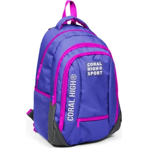 Coral High Sport Lavanta Gri Dört Bölmeli Sırt Çantası 23453