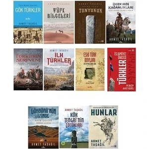 Türklerin Kadim Tarihi - Kök Tengri'nin Çocukları - Türk Bilgeleri - Islamiyet Öncesi Türkler / 11 Kitap Set - Ahmet Taşağıl