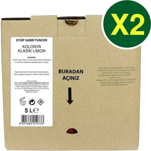 Eyüp Sabri Tuncer Klasik Limon Kolonyası 5 lt (Dökme ) x 2
