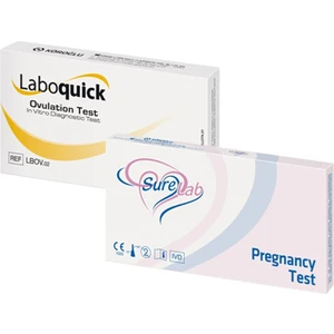 Ovulasyon Testi 14 Adet + Surelab Hamilelik Testi 1 Adet