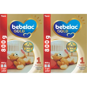 Gold 1 Devam Sütü 800 gr 0-6 Ay 2 Adet