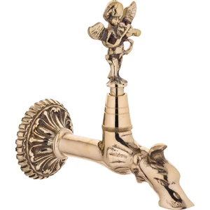 Lpd Balık Melek Nostalji Hamam Sauna Musluğu Altın /gold