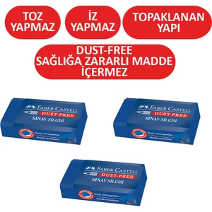 Faber Castell Sınav Silgisi 3lü