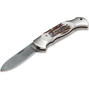 Scout Spearpoint Stag Damascus Çakı