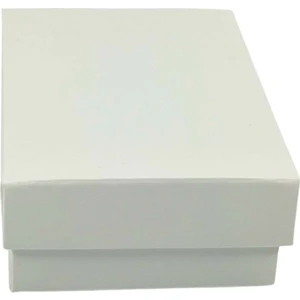 Paketleme Tezgahı Beyaz Karton Kolye&bileklik&set Kutusu (Süngerli) 24 Adet