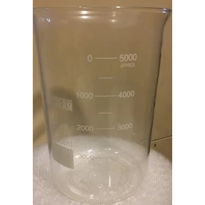 Beher Cam Kısa Form 5000 ml