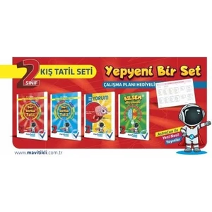 Mavitikli Yayıncılık 2. Sınıf Dört Dörtlük Tatil Kitabı