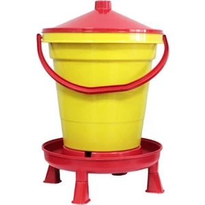 A.C.E.K Plastik  otomatik Tavuk Kaz Suluğu 23LT Üstten Dolum Suluk Ayaklı(Şamandıralı)