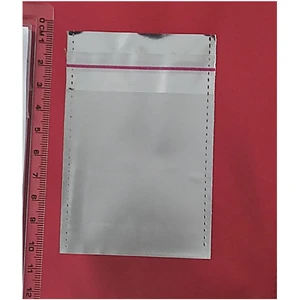 Lüx Metalize Hediye Poşeti Bantlı 7x9 cm  50 Adet