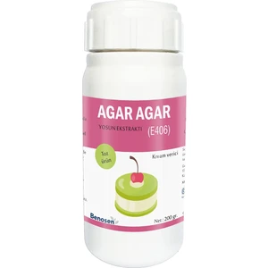 Agar Agar Yosun Özütü E 406 200 gr