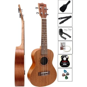 SP-21MT Set Maun Soprano Ukulele (Çanta Stand Askı Yedek Tel Metod Pena)