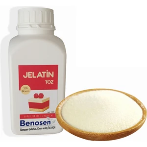 Toz Jelatin, Sığır Derisi Jelatini, Jöleli Tatlılar Yapımı Için | 1 kg