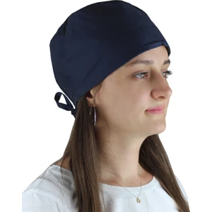 Dr. Mia Dr.mia Lacivert Cerrahi Bone Ameliyathane Bonesi  Doktor Hemşire Bone Aşçı Bone