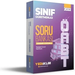 Yediiklim Yayınları Yediiklim Yayınları 2022 ÖABT Sınıf Öğretmenliği Tamamı Çözümlü Soru Bankası