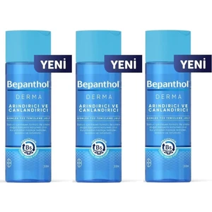 Derma Arındırıcı ve Canlandırıcı Günlük Yüz Temizleme Jeli 200 ml x 3