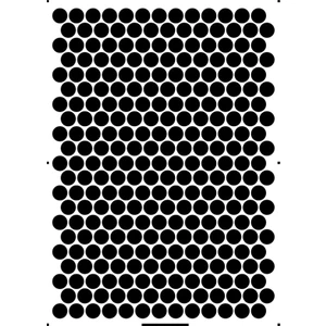 Naturel Basım 2cm Çaplı Yuvarlak Renkli Etiketler