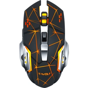 Q13 Şarj Edilebilir Sessiz Ergonomik 6 Tuş Rgb Kablosuz Oyuncu Faresi  (Yurt Dışından)