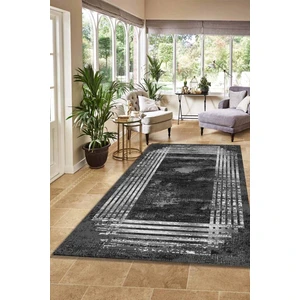 Woolly Halı Merdiven Desen Gri Eskitme Halı  - WL1221