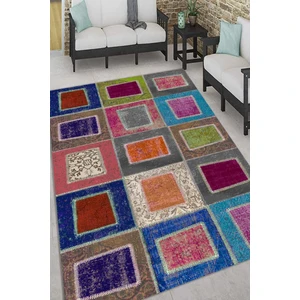 Woolly Halı Yama Desenli Halı  - WL1227