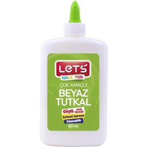 Lets Lets Çok Amaçlı Beyaz Tutkal 60 ml L-10148