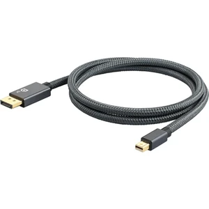 HUA3C Mini Dp To Dp Örgülü Kablo Thunderbolt 2 Port Mini Dp 8 K Hd Dönüştürücü Kablo Veri Sync Kordon (2m) (Yurt Dışından)