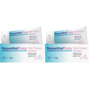 Baby Pişik Önleyici Krem Provitamin B5 İçeren 50 gr 2 Adet Tüp