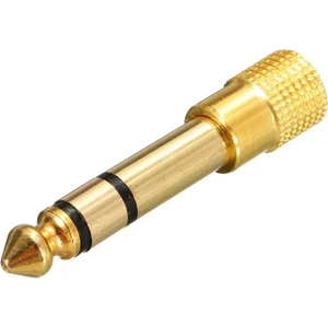 Aldım Geldi 6.3 mm Stereo Erkek-3.5 mm Stereo Dişi Gold Jack Fiş Çevirici