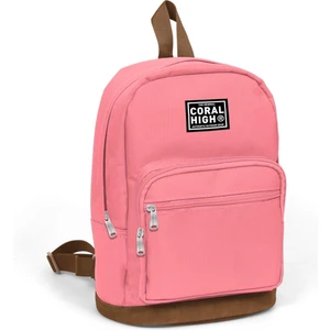 Coral High Mini Sırt Çantası 30 cm Yavruağzı Suni Deri 24212