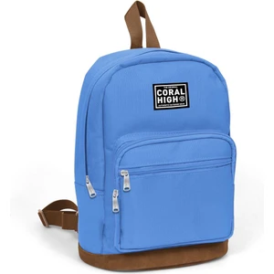 Coral High Mini Sırt Çantası 30 cm Derin Mavi Suni Deri 24213
