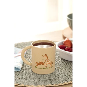English Home Safari Plastik Pipetli Bardak 210 ml Yeşil