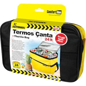 Şüscar Oto Automix Araba Araç Içi Sıcak Soğuk Korumalı Termos Çanta 24 Lt
