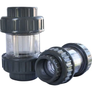 63 mm Yaylı Çekvalf ( Şeffaf )