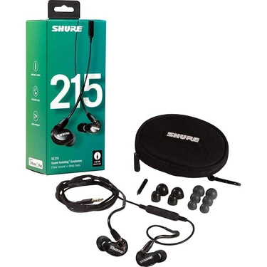 Shure SE215KUNIEFS Kulakiçi Inear