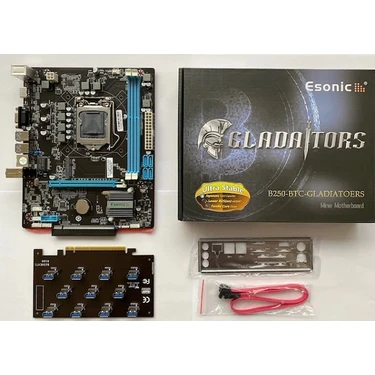 Esonic B250 Gladiators Lga 1600 Mhz Ddr3 1151 Anakart Fiyatı
