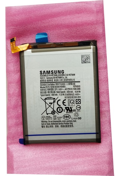 Bizim Stok Kvk Teknik Servisinden Tedarik - Samsung Galaxy A70 - BA705ABU Batarya Pil