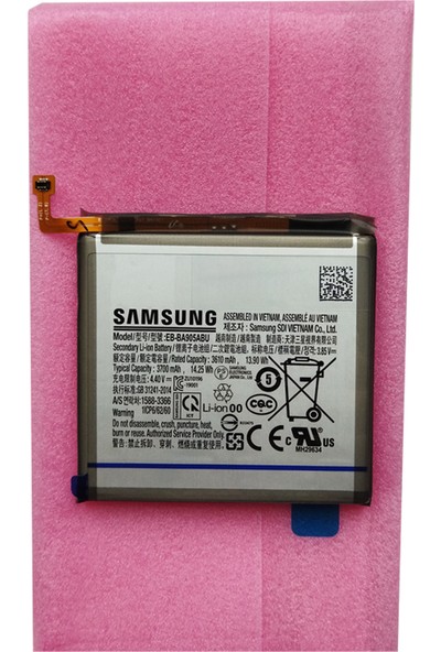 Bizim Stok Kvk Teknik Servisinden Tedarik - Samsung Galaxy A80 - BA905ABU Batarya Pil