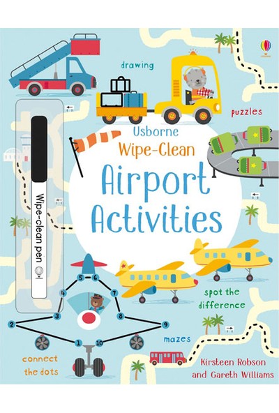 Wipe Clean Airport Activities