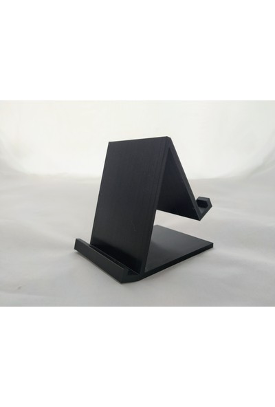 Moneta 2 Açılı Telefon Tablet Tutucu Masaüstü Standı Şarj Girişi Uyumlu Büyük - Siyah