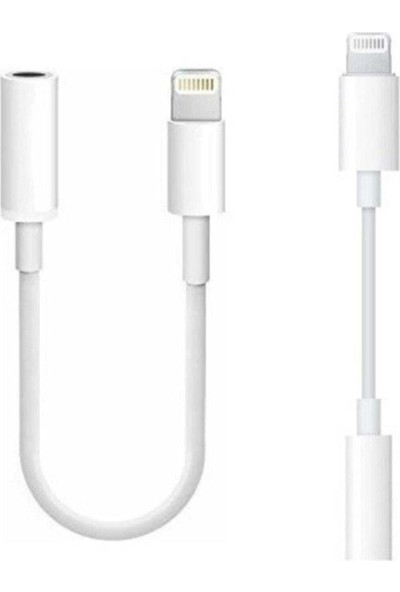 Jacquelyn Apple iPhone 7 8 x Plus Uyumlu Kulaklık Çevirici Lightning Aux Dönüştürücü