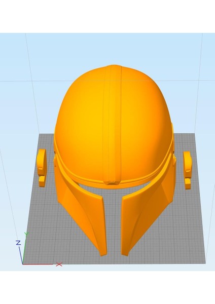 Mandalorya Kask Plastik Aparat