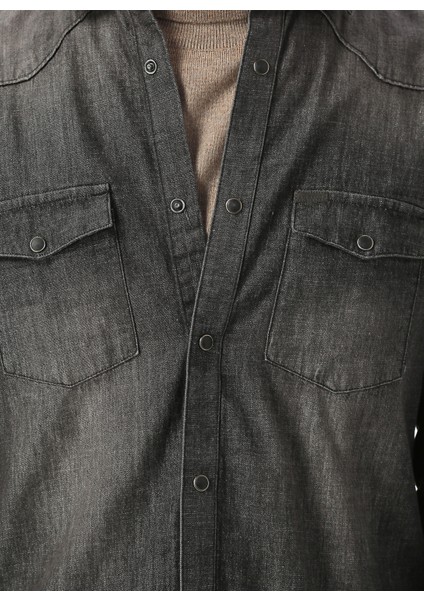 Siyah Denim Gömlek fiyatları